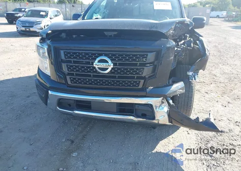 2021 Nissan Titan Sv 4X2 из США, поврежденный, VIN 1N6AA1EFXMN511516
